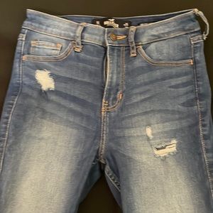 Hollister High rise super skinny jeans